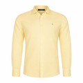 Camisa Social Aramis Masculina Algodão Egípcios Amarela